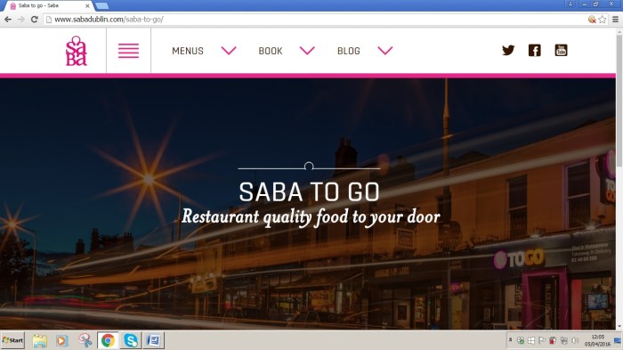 Proper Saba to Go pic I believe