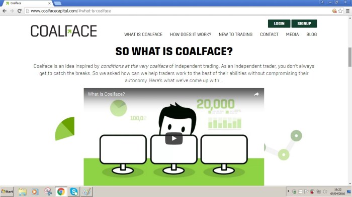 So what is Coalface