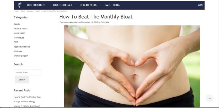 Beat the bloat 1