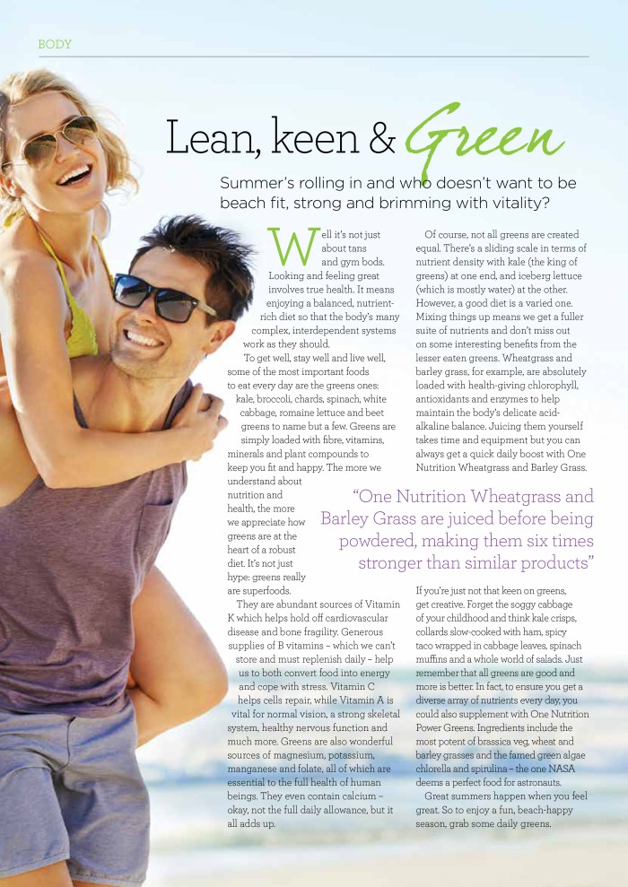 Natural Life May 16_Lean Mean Green