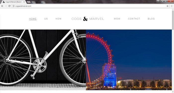 Cropped Bike & ferris wheel