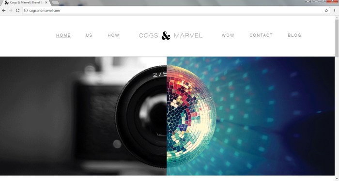 Cropped camera & disco ball