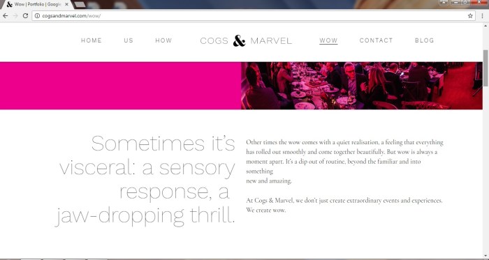 Wow. This is what we do